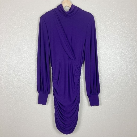 Ronny Kobo Harper Balloon Sleeve Mini Dress - Picture 3 of 11